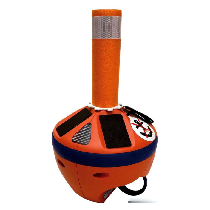 GRIPPY: light and compact anchor gripper, with self-winding top in ultra-resistant braid and automatic night lighting with solar