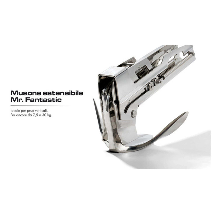 Mr Fantastic ausziehbare Bugrolle  Anker