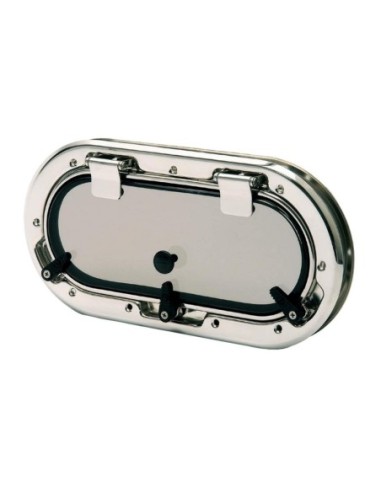 Oblò Bomar inox ovale