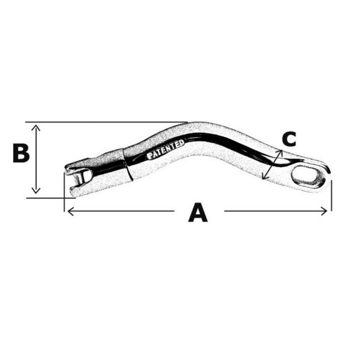 Twist chainanchor connection