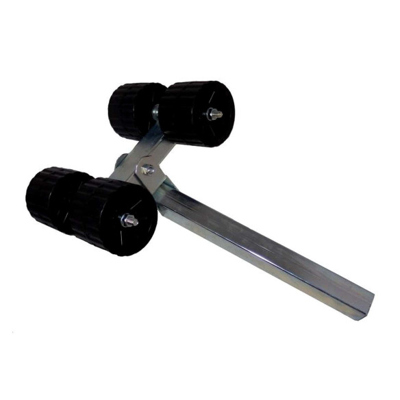 Swinging side roller