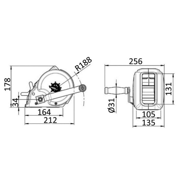 Trailer winch