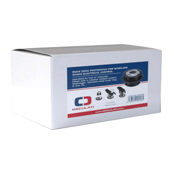 Footswitch windlass recess mounting