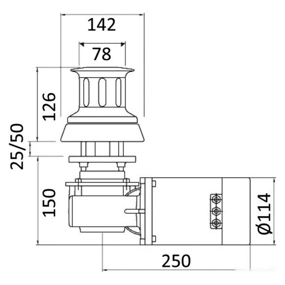 Verricello ITALWINCH tonneggio Nestor
