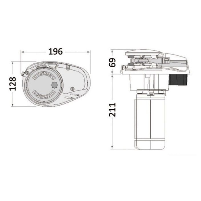 Lewmar V700 Ankerwinde