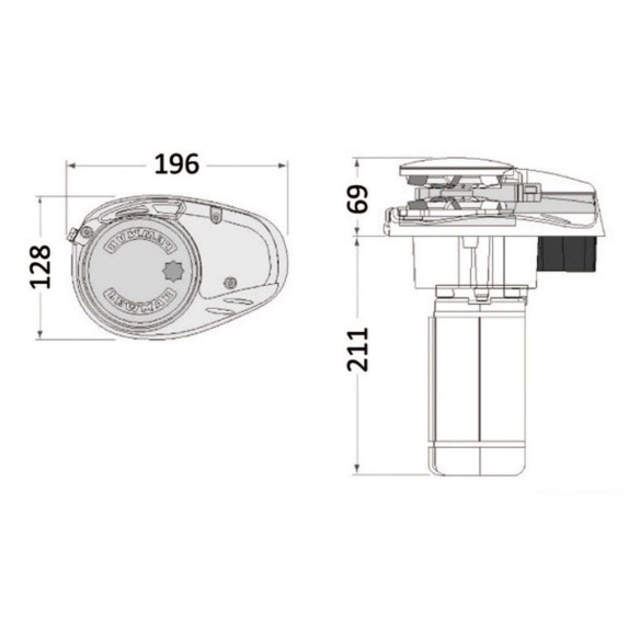 Lewmar V700 Ankerwinde