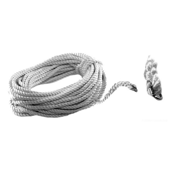 Rope and connecting link