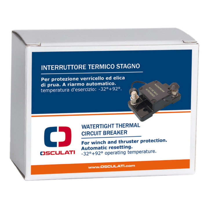 Watertight circuit breaker automatic reset