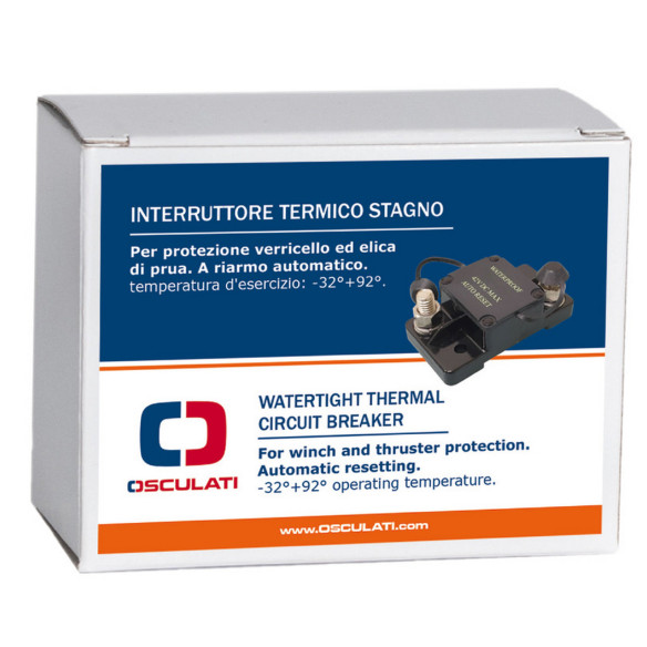Watertight circuit breaker automatic reset