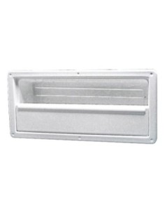 Tasca laterale porta-oggetti in ABS bianco