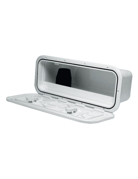 Tasca laterale portaoggetti con vano aperto