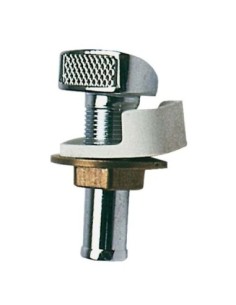 Sfiato carburante in ottone cromato