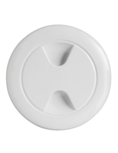 Tappo ispezione in polipropilene con viti di fissaggio invisibili