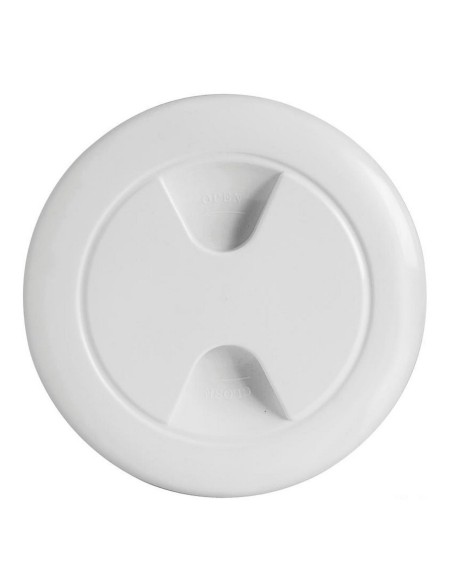 Tappo ispezione in polipropilene con viti di fissaggio invisibili