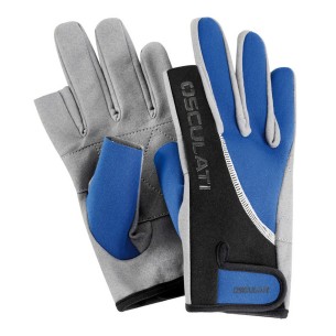 Neoprene sailing gloves hub