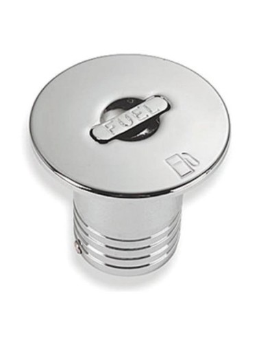 Tappo ottone cromato filo