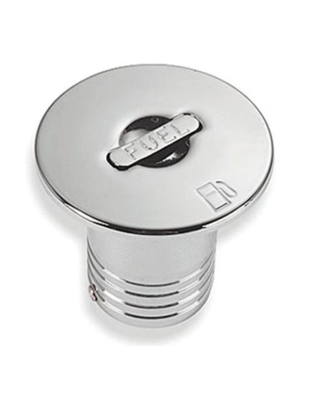 Tappo ottone cromato filo