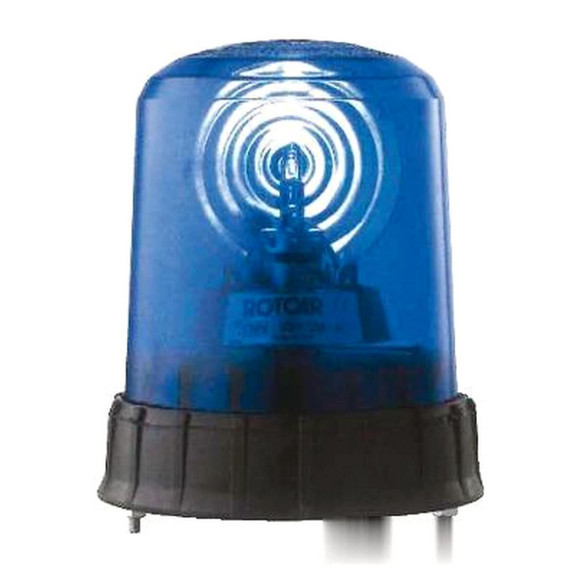 Blue colour light f emergency vehicles 1224 V