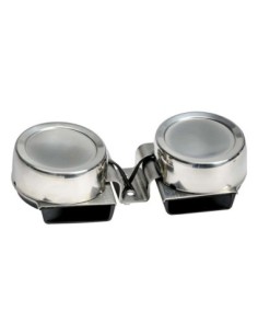 Tromba inox doppia compatta