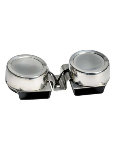 Tromba inox doppia compatta