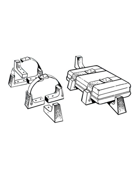 Kit di supporto zattera rigida