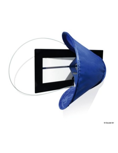 Manica a vento autoportante per oblò laterale Wind scoop