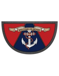 Zerbino mezzaluna antisdrucciolo Format 40x68 cm