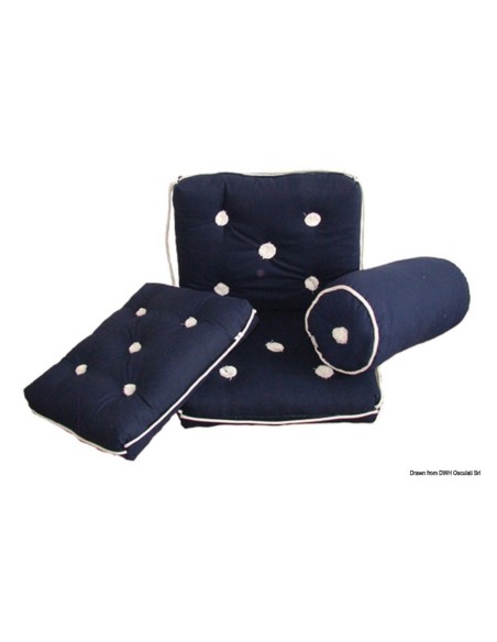 Cuscino in cotone idrorepellente e resistente ai raggi UV