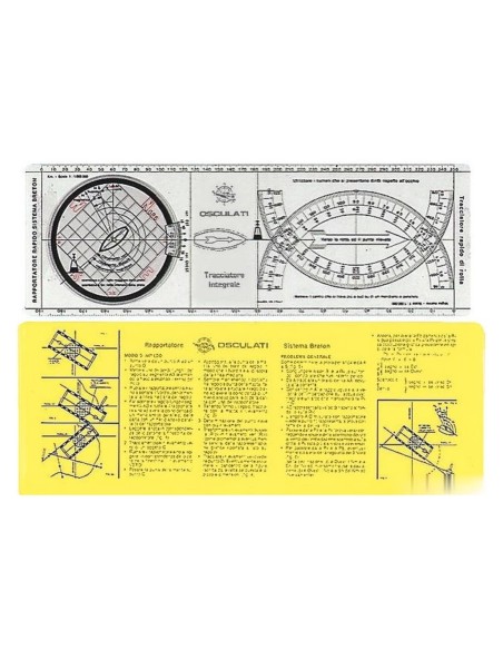 Regolo tracciatore integrale