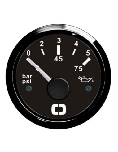 Indicatore pressione olio bar
