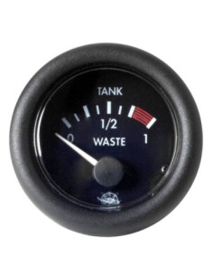 Indicatore acque nere nero