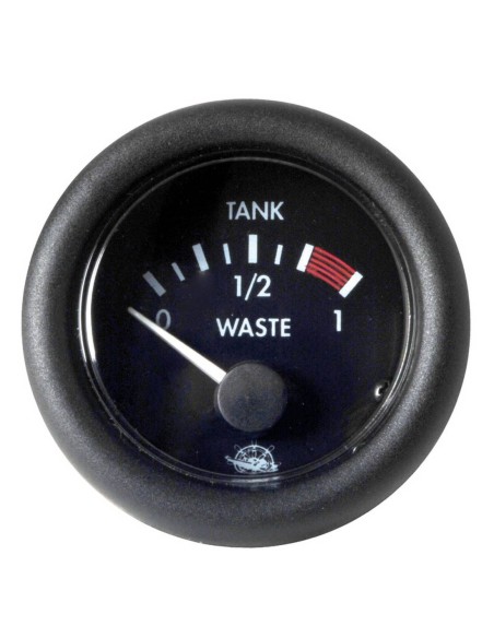 Indicatore acque nere nero