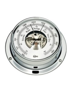 Orologio con radiosettori Barigo Tempo S cromato