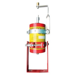 Marine aerosol fire suppression system
