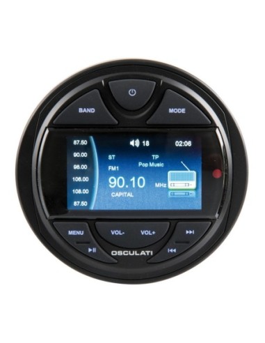 Radio cruscotto con telecomando e antenna DAB inclusa