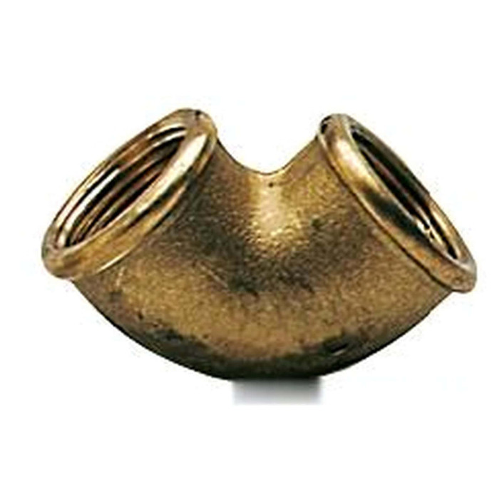 Brass elbow femalefemale