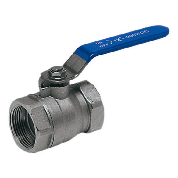 Ball valve chromed brass