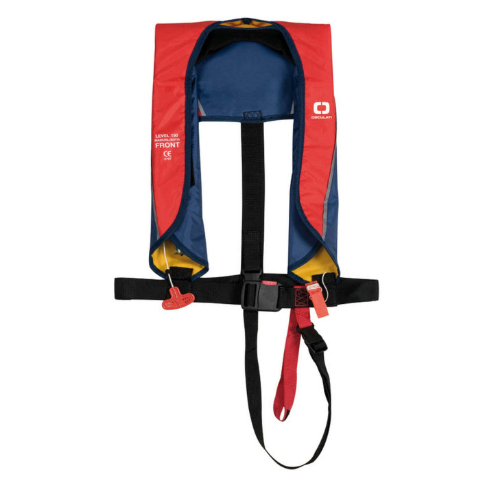 Selbstaufblasende Schwimmweste Junior 1MAJ N omologato EN ISO