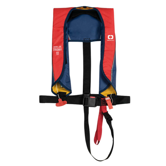 Selbstaufblasende Schwimmweste Junior 1MAJ N omologato EN ISO