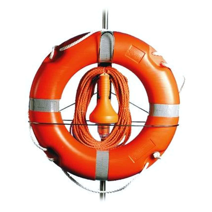 Telescopic bracket f ring lifebuoys