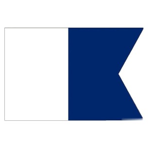 Flagge Buchstabe