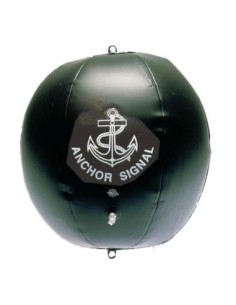 Pallone nero gonfiabile di segnalazione