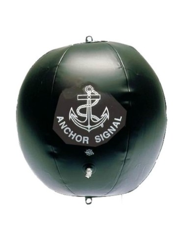 Pallone nero gonfiabile di segnalazione