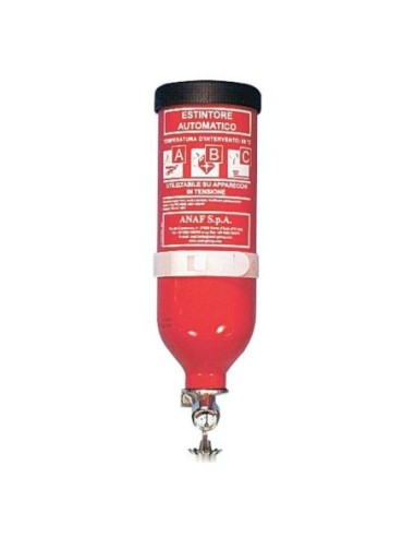 Estintore automatico a pioggia di polvere categorie A B C