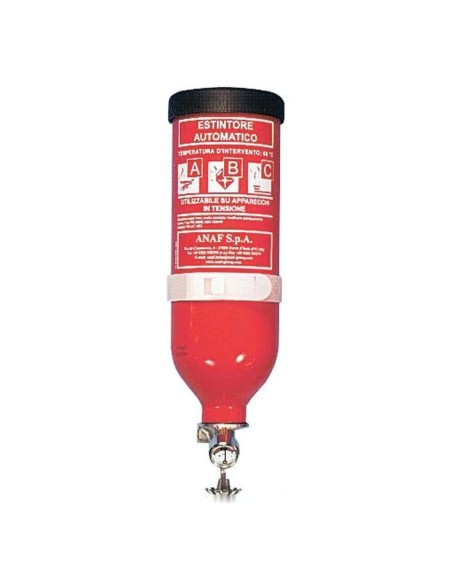 Estintore automatico a pioggia di polvere categorie A B C