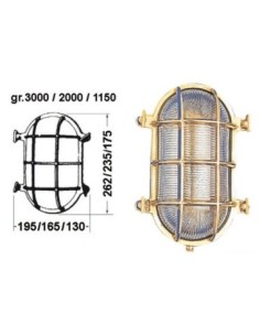 Lampada tartaruga ovale