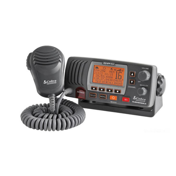 VHF Cobra Marine F77BGPSE grigio