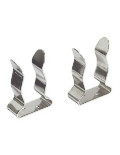 Coppia clips inox