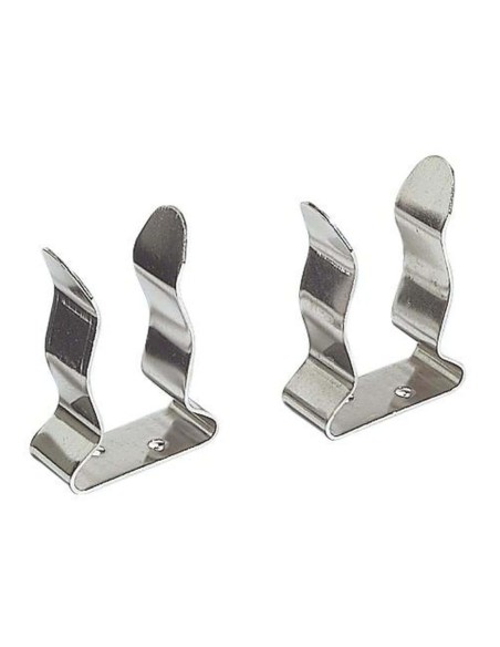 Coppia clips inox