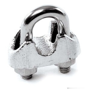 Morsetto cavallotto inox